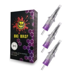 Cartucho Transparente Big Wasp - 05 Magnum Curvada 0,30mm MT