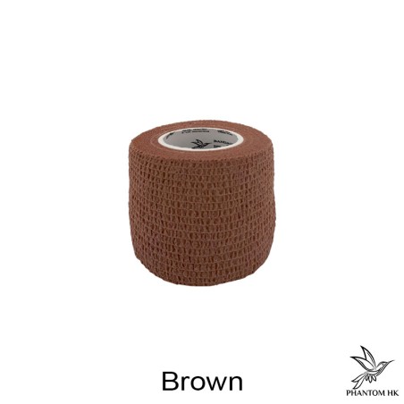 Bandagem Phantom - 5cm x 4,5m Esticado - Lisa - Brown