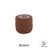 Bandagem Phantom - 5cm x 4,5m Esticado - Lisa - Brown